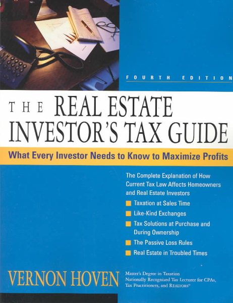 The Real Estate Investor's Tax Guide cover