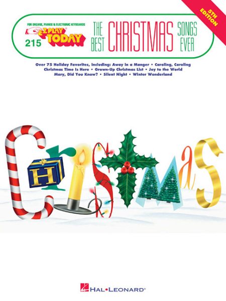 Best Christmas Songs Ever: E-Z Play Today Volume 215 (E-Z Play Today, 215) cover