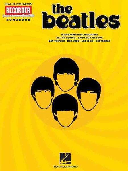 The Beatles: Hal Leonard Recorder Songbook cover