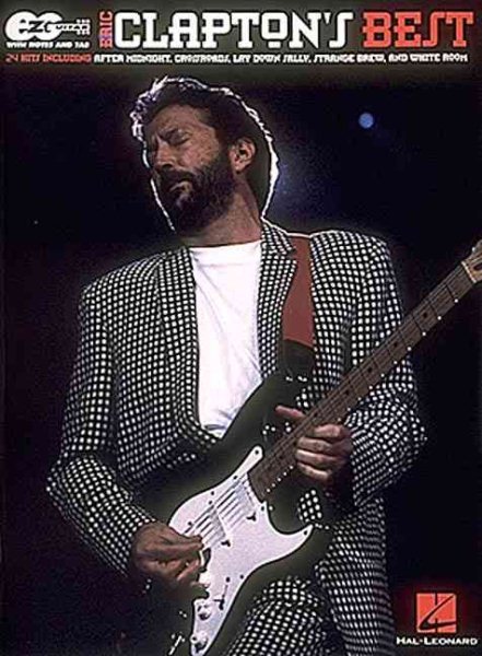 Hal Leonard Eric Clapton's Best for Easy Guitar cover