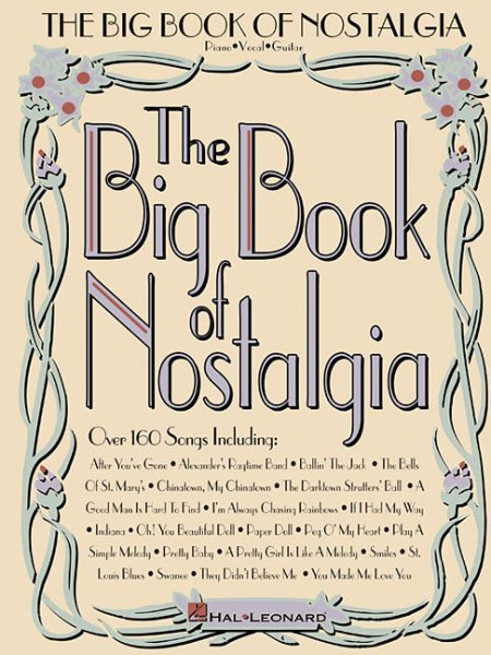 The Big Book of Nostalgia (Big Books of Music) cover