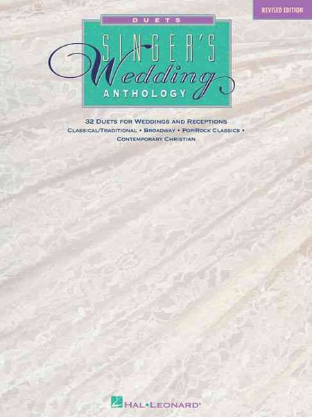 Singer's Wedding Anthology Edition: 32 Duets cover