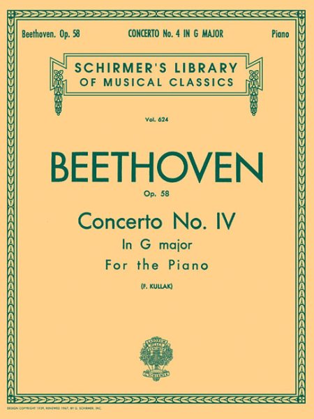 Concerto No. 4 in G, Op. 58: Schirmer Library of Classics Volume 624 National Federation of Music Clubs 2014-2016 Piano Duet