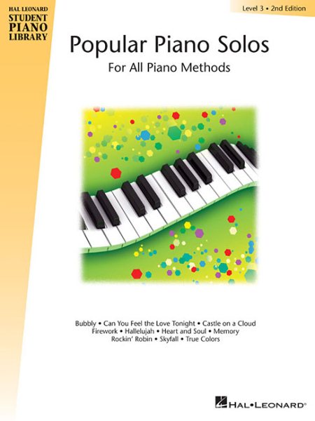 Popular Piano Solos - Level 3: Hal Leonard Student Piano Library cover