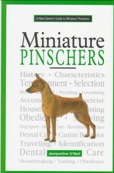 Miniature Pinscher (New Owners Guide) cover