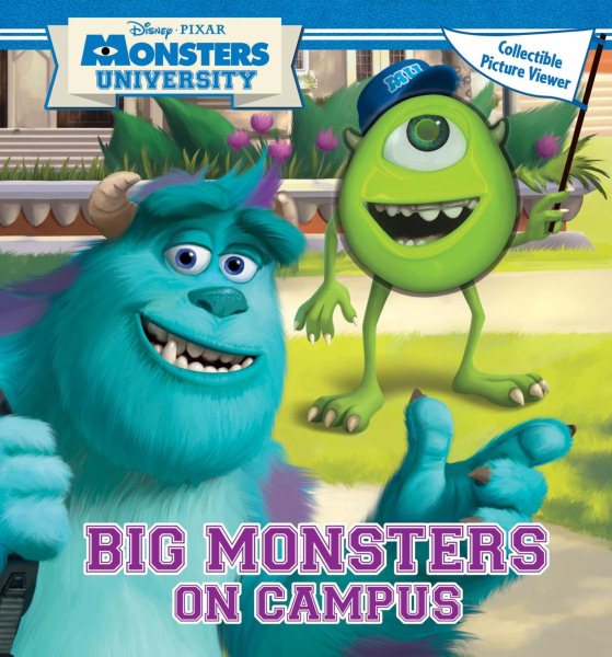Disney Pixar Monsters University Big Monsters On Campus: Book with Picture Viewer (1) cover