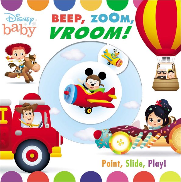 Disney Baby: Beep, Zoom, Vroom! (Storytime Sliders) cover