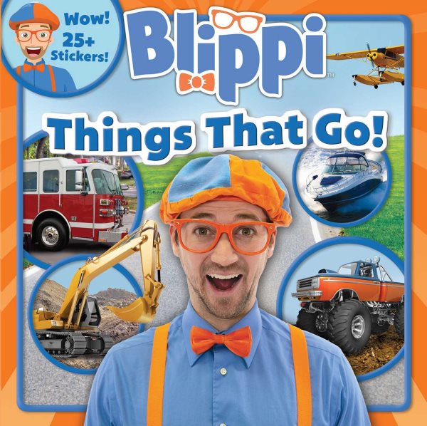 Blippi: Things That Go! (8x8) cover