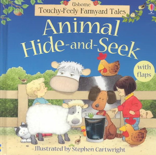 Animal Hide-And-Seek (Touchy Feely Flap Book) cover