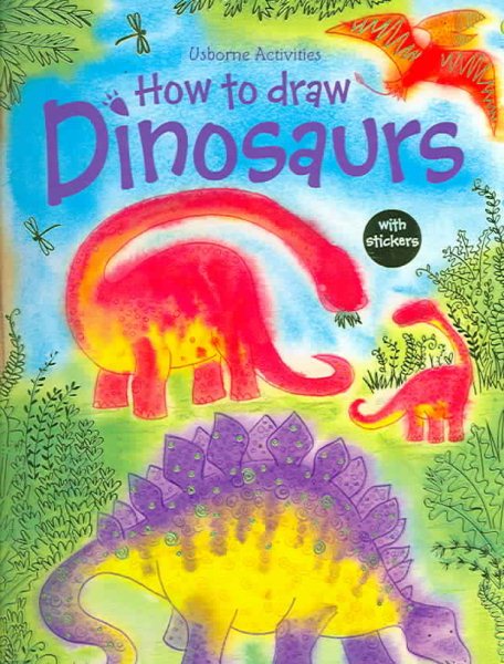 How to Draw Dinosaurs (Usborne Activities) cover