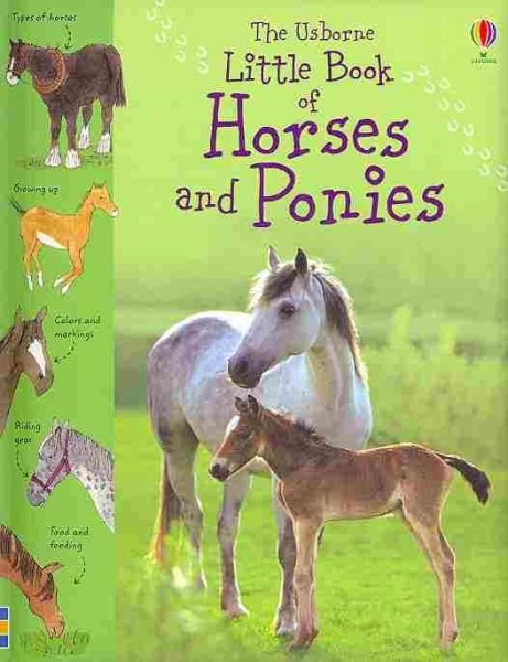 The Usborne Little Book of Horses and Ponies cover
