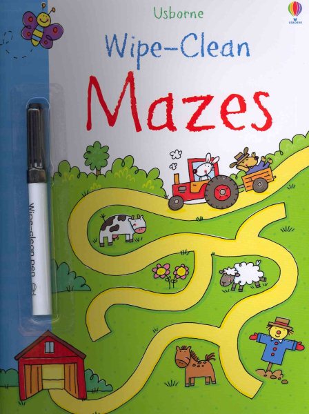Wipe-Clean Mazes (Wipe-Clean Books)