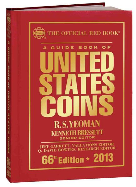 The Official Red Book: A Guide Book of U.S. Coins 2013 cover