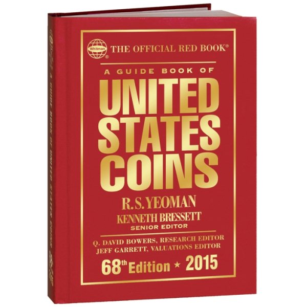 A Guide Book of United States Coins 2015: The Official Red Book Hardcover cover
