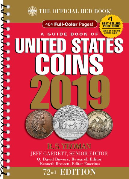 2019 Official Red Book of United States Coins - Spiral Bound cover