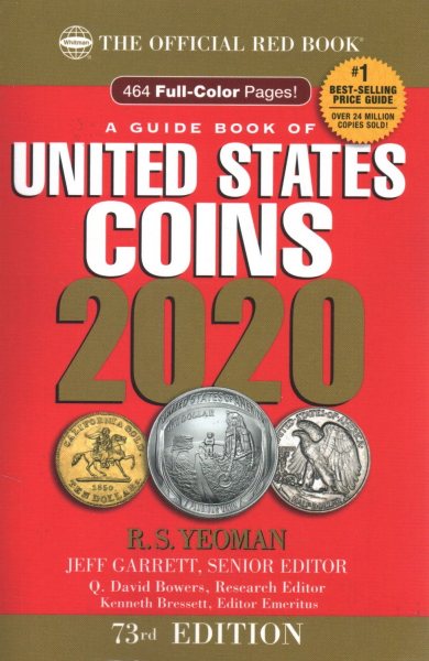 A Guide Book of United States Coins 2020 cover