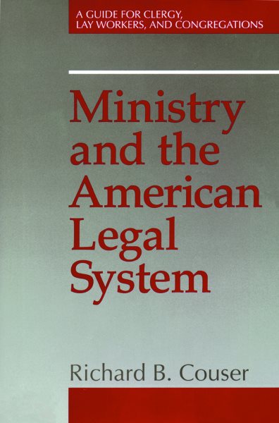 Ministry and the American Legal System cover