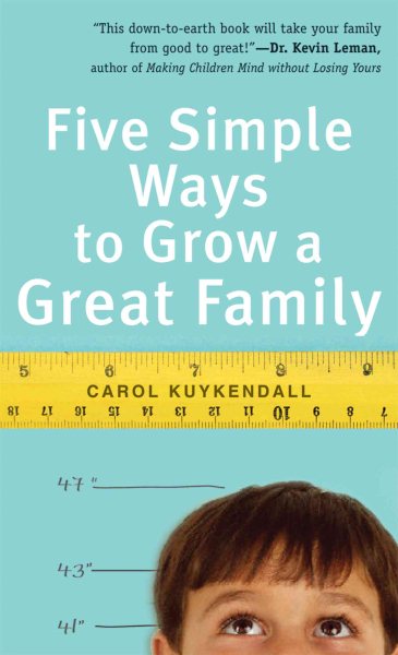 Five Simple Ways to Grow a Great Family cover