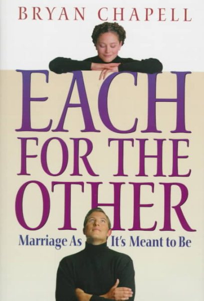Each for the Other: Marriage As It's Meant to Be cover