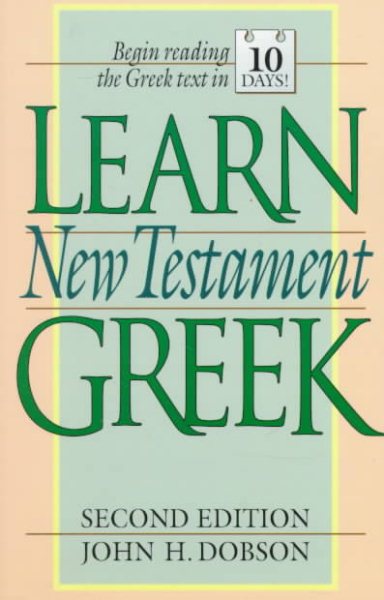 Learn New Testament Greek cover