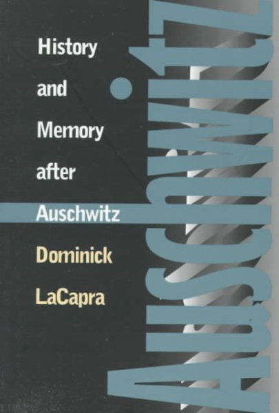 History and Memory after Auschwitz cover