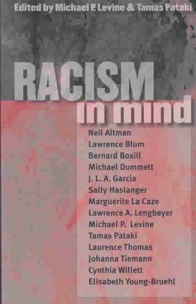 Racism in Mind cover