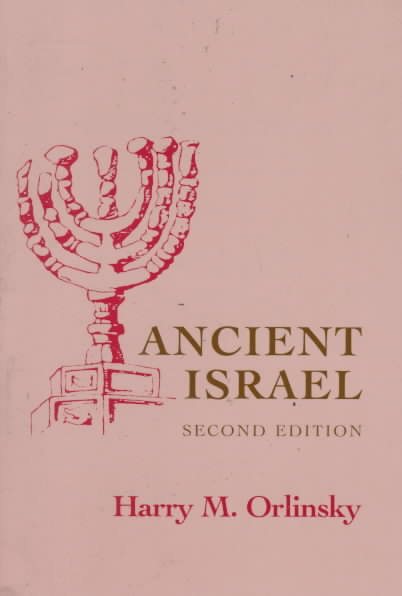 Ancient Israel (The Development of Western Civilization) cover