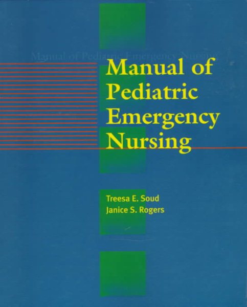 Manual of Pediatric Emergency Nursing cover