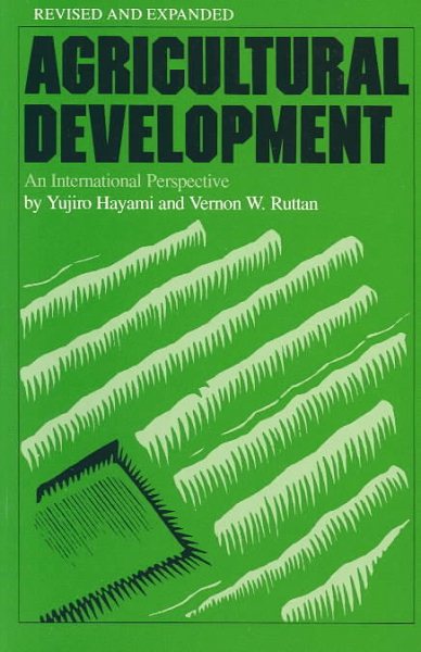 Agricultural Development: An International Perspective cover