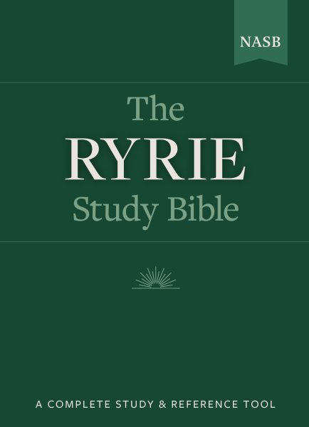 The Ryrie NAS Study Bible Genuine Leather Burgundy Red Letter (New American Standard 1995 Edition)