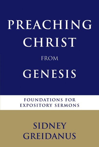 Preaching Christ from Genesis cover