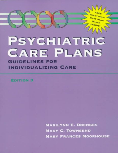 Psychiatric Care Plans: Guidelines for Individualizing Care (Book with Diskette for Windows) cover