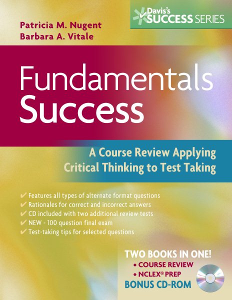 Fundamentals Success: A Course Review Applying Critical Thinking to Test Taking, Second edition (Davis's Success): Two Books in One With Bonus CD-ROM cover