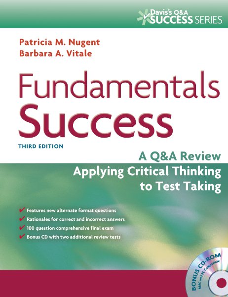 Fundamentals Success: A Q&A Review Applying Critical Thinking to Test Taking (Davis's Q&A Success)