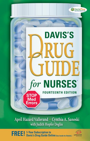 Davis's Drug Guide for Nursesr cover
