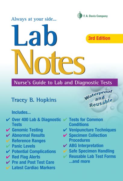 LabNotes: Nurses' Guide to Lab & Diagnostic Tests cover
