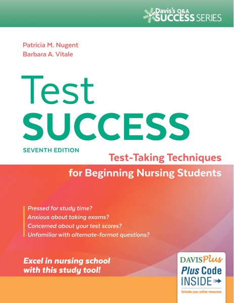 Test Success: Test-Taking Techniques for Beginning Nursing Students (Davis's Q&A Success Series) cover