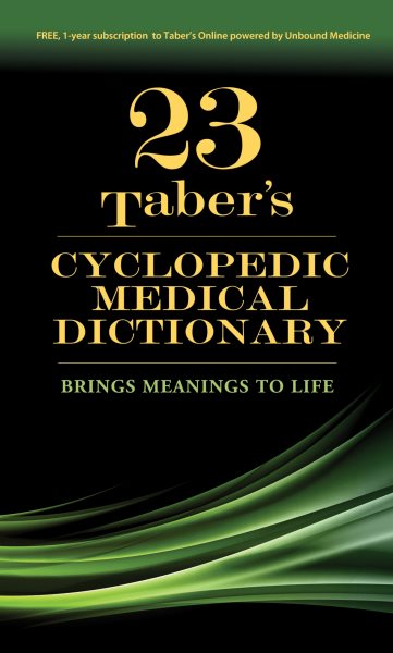 Taber's Cyclopedic Medical Dictionary (Taber's Cyclopedic Medical Dictionary (Thumb Index Version)) cover