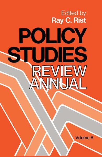 Policy Studies: Review Annual: Volume 6