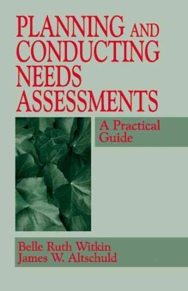 Planning and Conducting Needs Assessments cover
