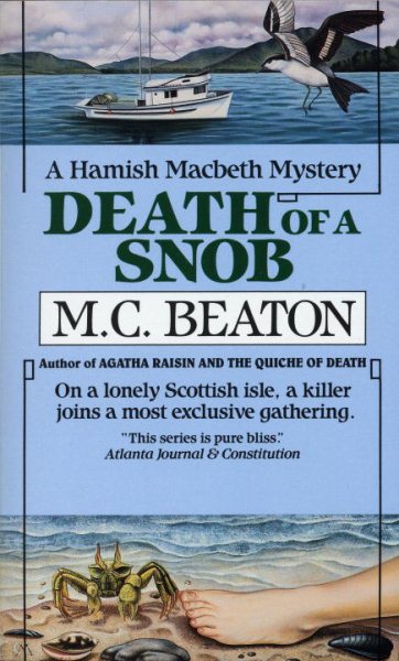 Death of a Snob (Hamish Macbeth Mysteries, No. 6) cover