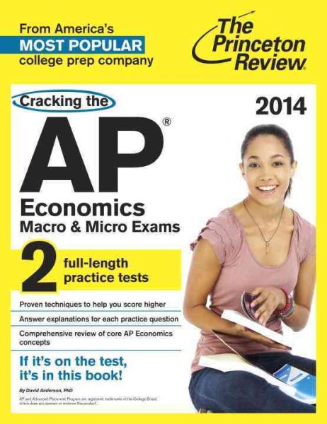 Cracking the AP Economics Macro & Micro Exams, 2014 Edition (College Test Preparation) cover