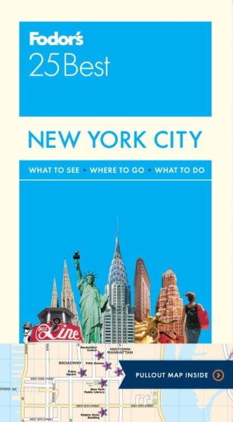 Fodor's New York City 25 Best (Full-color Travel Guide) cover