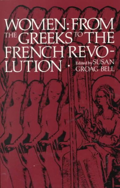 Women: From the Greeks to the French Revolution cover