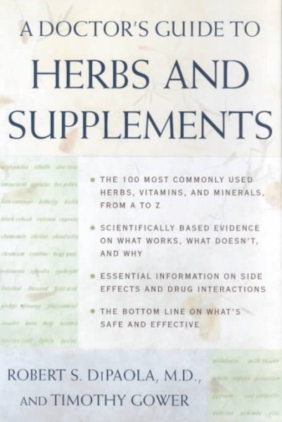 A Doctor's Guide to Herbs and Supplements cover