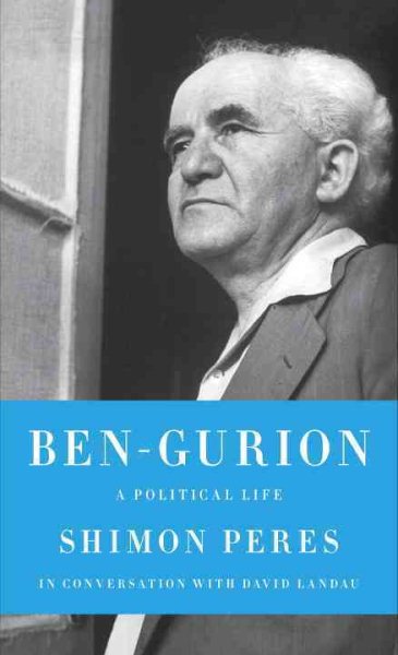 Ben-Gurion: A Political Life (Jewish Encounters Series) cover