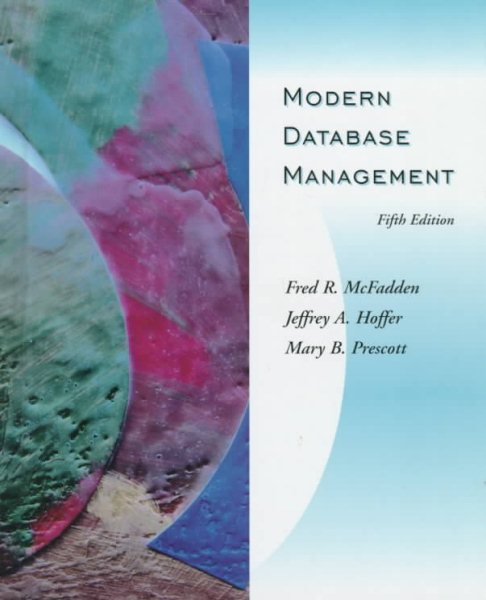 Modern Database Management (5th Edition) cover