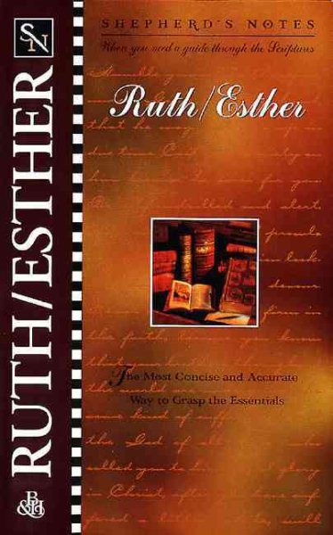 Shepherd's Notes: Ruth and Esther cover