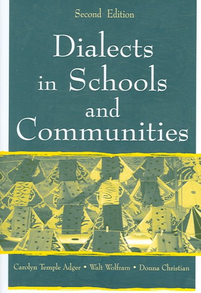 Dialects in Schools and Communities cover