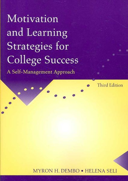 Motivation and Learning Strategies for College Success: A Self-Management Approach cover